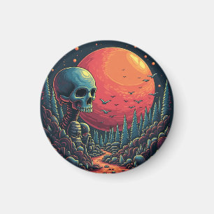 Imã "Magnet redondo personalizado - Foto personalizada