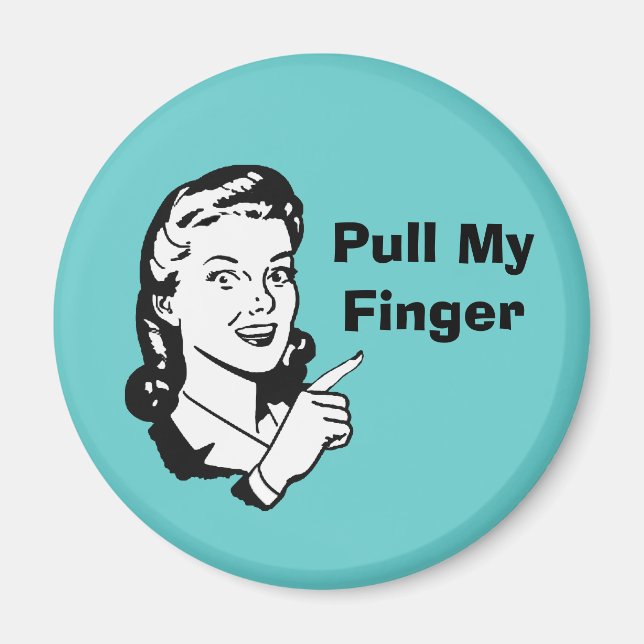 Imã Magnet Retro Funny (Frente)