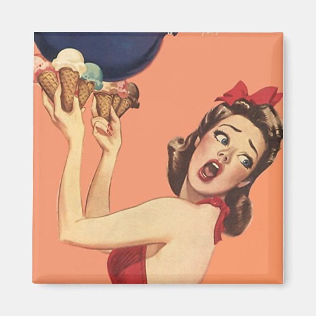 Imã Magnet ~ RETRO Surpreende Festa Chocada (Frente)