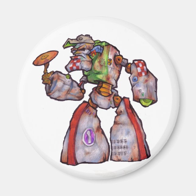 Imã Magnet Robot CG (Frente)