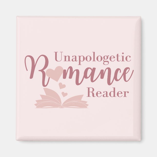 Imã Magnet Romance Reader sem desculpas (Frente)