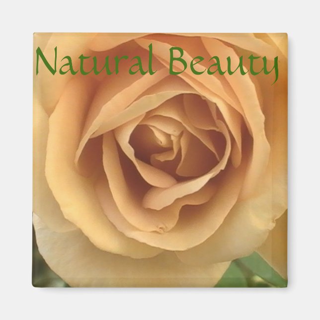 Imã Magnet Rosa Amarelo (Frente)