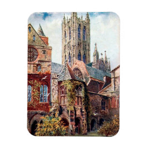 Ímã Magnet - Rua Augustine Gateway, Canterbury, Kent