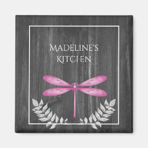 Imã Magnet Russo Dragonfly Magenta