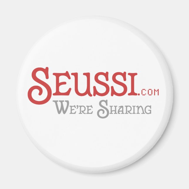 Imã Magnet Seussi (Frente)