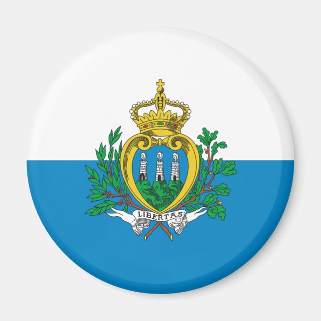 Imã Magnet Sinalizador San Marino (Frente)