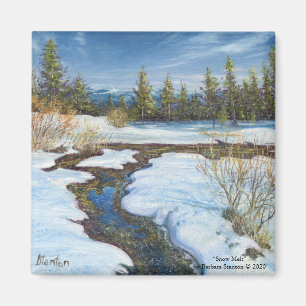 Imã Magnet "Snow Melt"