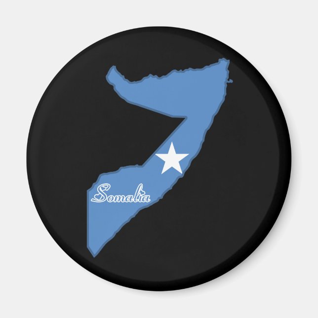 Imã Magnet Somália (Frente)