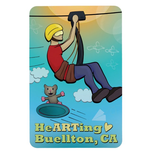 Ímã Magnet - Sporty Sky (Vertical)