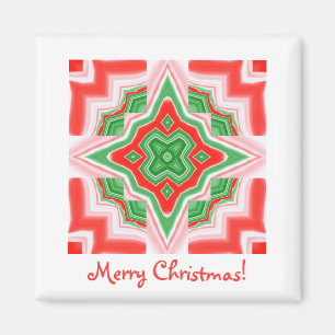 Imã Magnet Square - Estrela de Natal