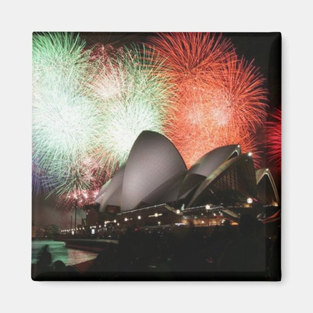 Imã Magnet-Sydney Opera House (Frente)