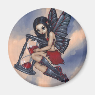 Imã Magnet "Time Flies"