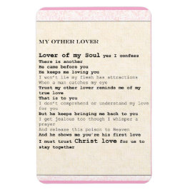Ímã Magnet titled "My other Lover 