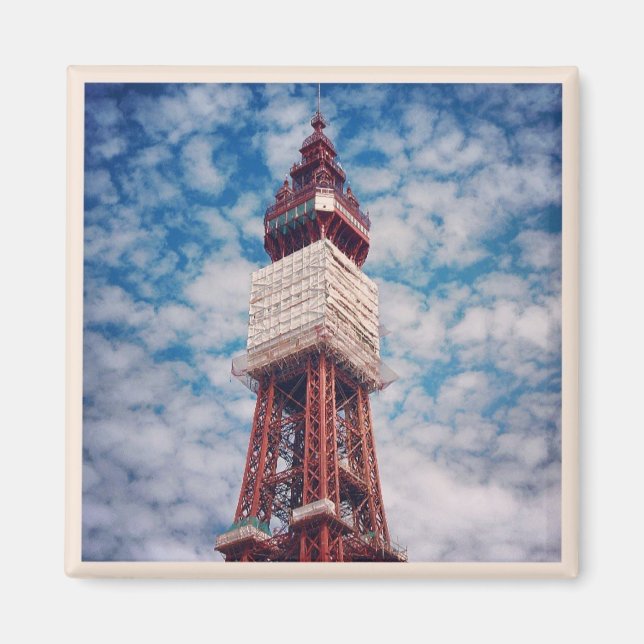 Imã Magnet Torre Blackpool (Frente)