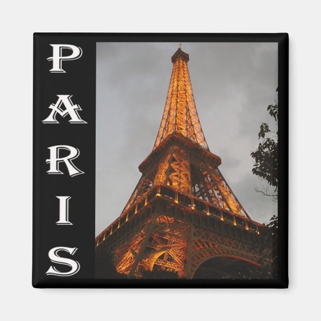 Imã Magnet Torre Paris Eiffel (Frente)