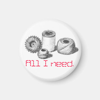 Imã Magnet Tudo o que preciso para costurar pessoas