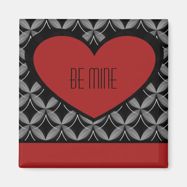 Imã Magnet Ultra Glam, Vermelho (Frente)