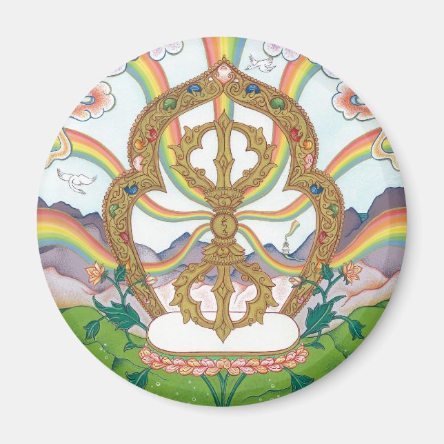 Imã MAGNET Vajra (Tib. Dorje) (Frente)