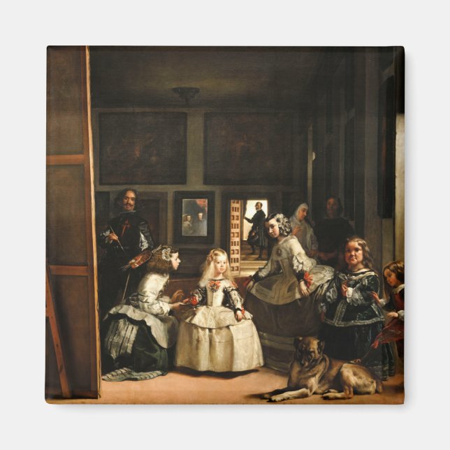 Imã Magnet Velazquez Las Meninas (Frente)