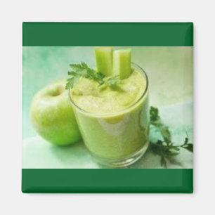 Imã Magnet Verde Apple Smoothie