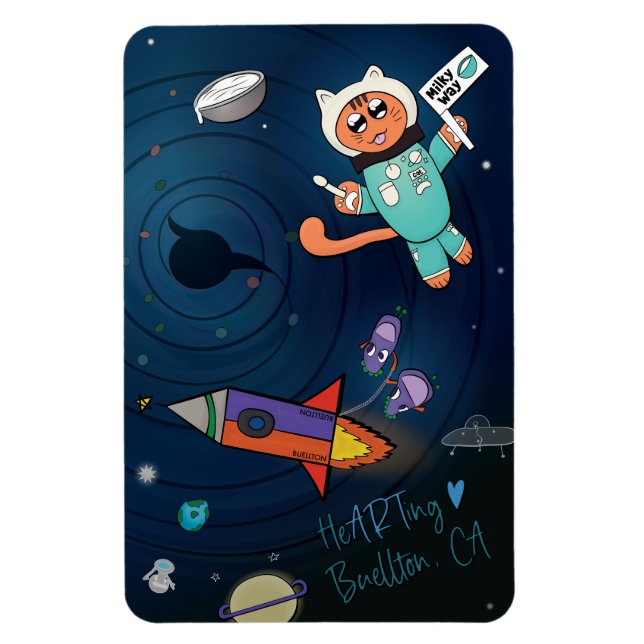 Ímã Magnet - Via Látea (Vertical)