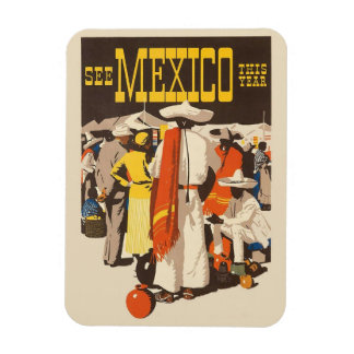 Ímã Magnet Viagens vintage do México