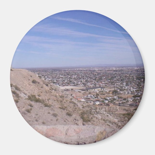 Imã Magnet, vista de El Paso (Frente)