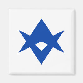 Imã Magnet with Flag of Toyota City