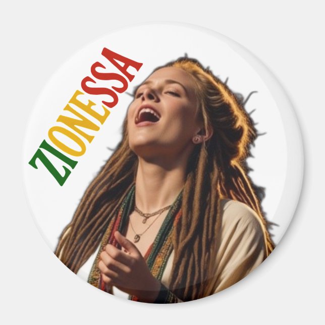 Imã Magnet Zionessa (Frente)