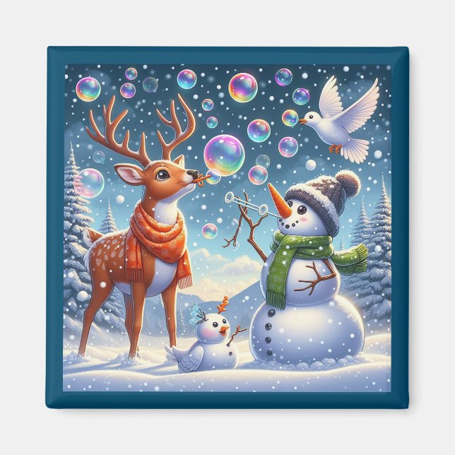 Imã Magneta Amigos Comprados (Frente)