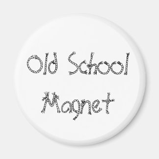 Imã Magneta antiga da escola
