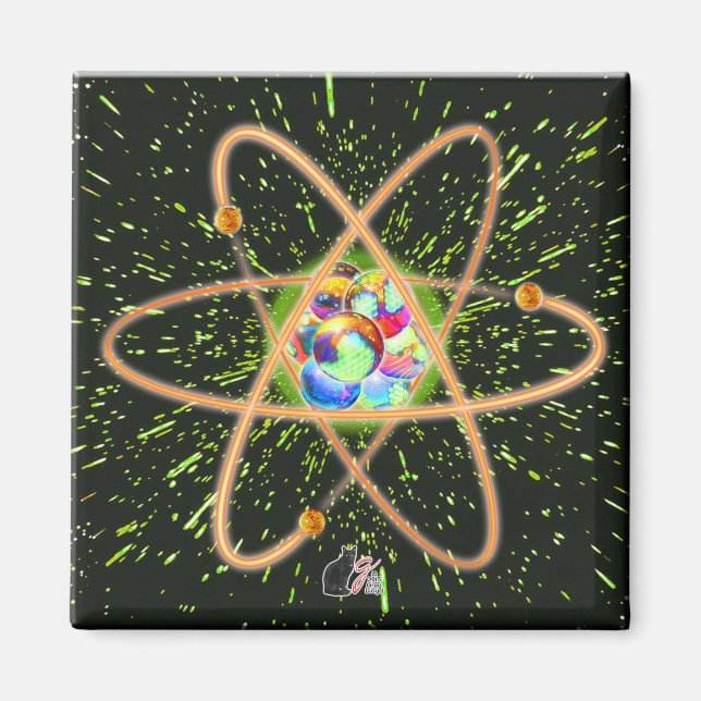 Imã Magneta Atômica Radical (Frente)