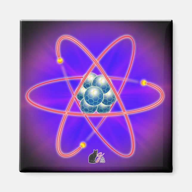 Imã Magneta Atômica Totalmente (Frente)