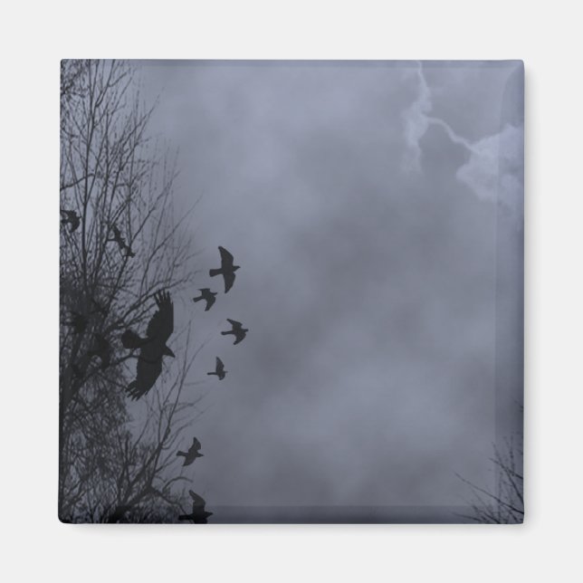 Imã Magneta Azul de Núcleo do Céu Assolado (Frente)