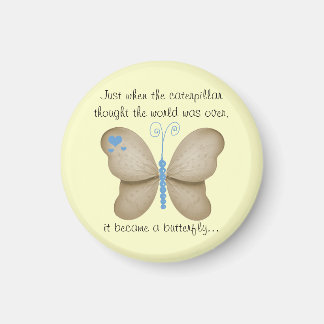 Imã Magneta azul-marfim