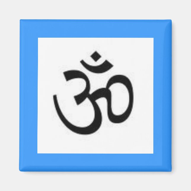 Imã Magneta azul OHM (Frente)