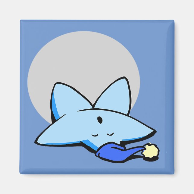 Imã Magneta Azul-Sonolento (Frente)