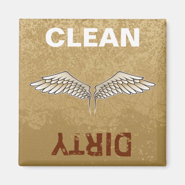 Imã Magneta Beige Wings (Frente)