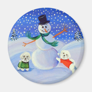 Imã Magneta Bichon Frise