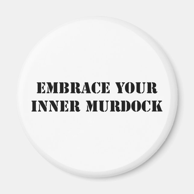 Imã Magneta Black Murdock (Frente)