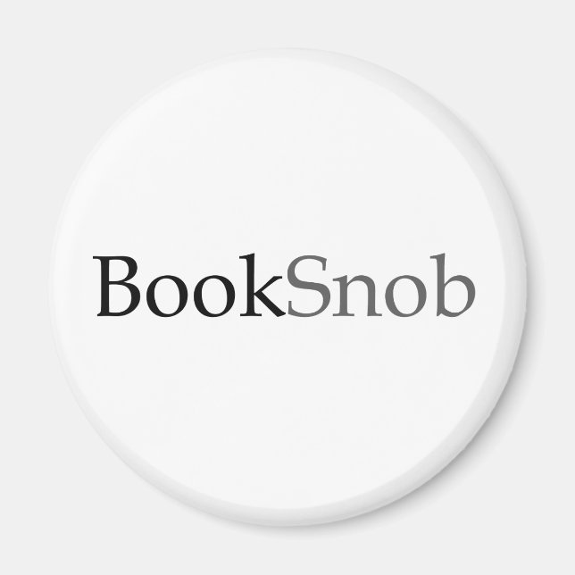Imã Magneta BookSnob (Luz) (Frente)