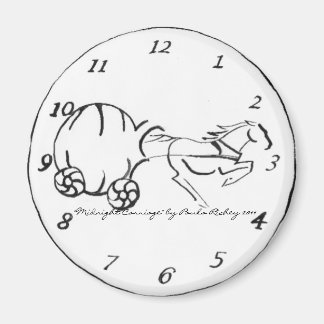 Imã Magneta branca de meia-noite