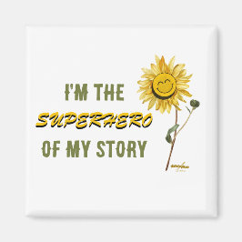 Imã Magneta branca super-herói da poeta Adiela Akoo