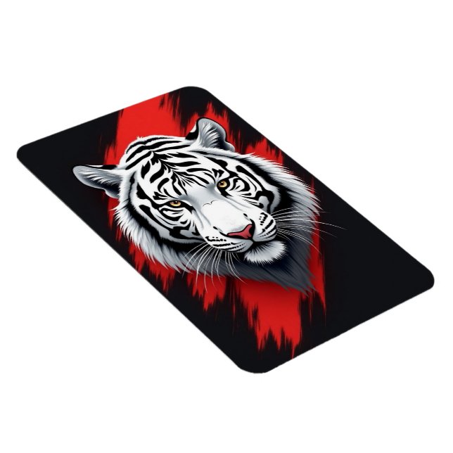 Ímã Magneta branca Tigre (Lado Direito)