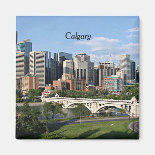 Imã Magneta Calgary Cityscape