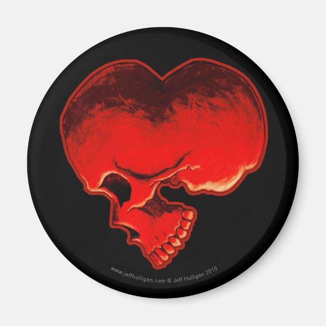 Imã Magneta cardíaca (redondo) (Frente)