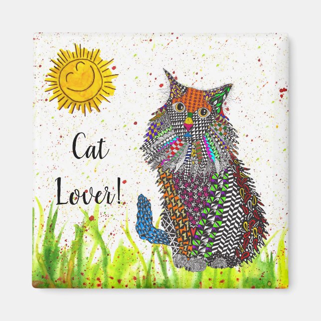 Imã Magneta Cat 2" (Frente)