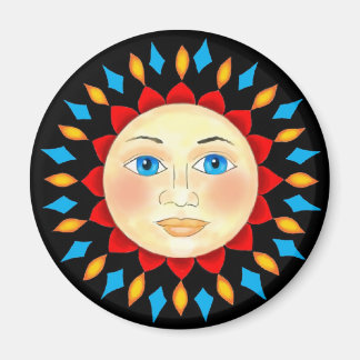 Imã Magneta Celestial Sun Face