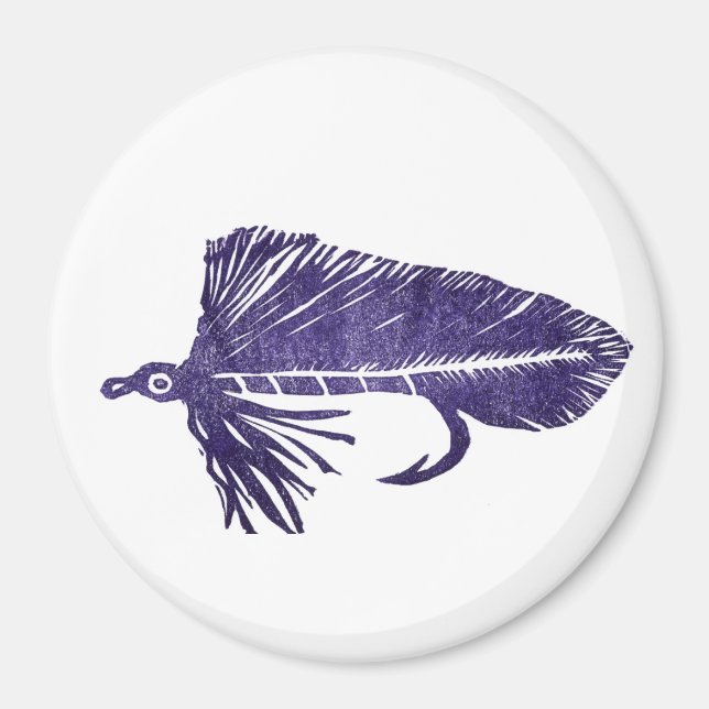 Imã Magneta Clássica "Roxo Matuka Streamer" (Frente)