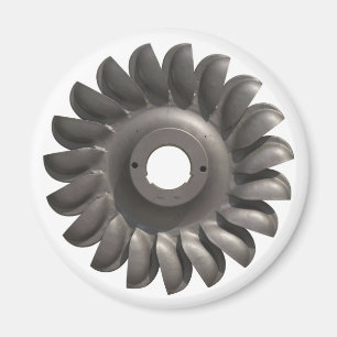 Imã Magneta com turbina d'água